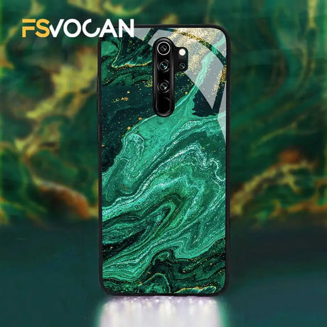 the green marble phone case