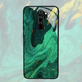 the green marble texture texture skin phone case for lg x