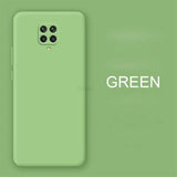the green phone is shown in this image