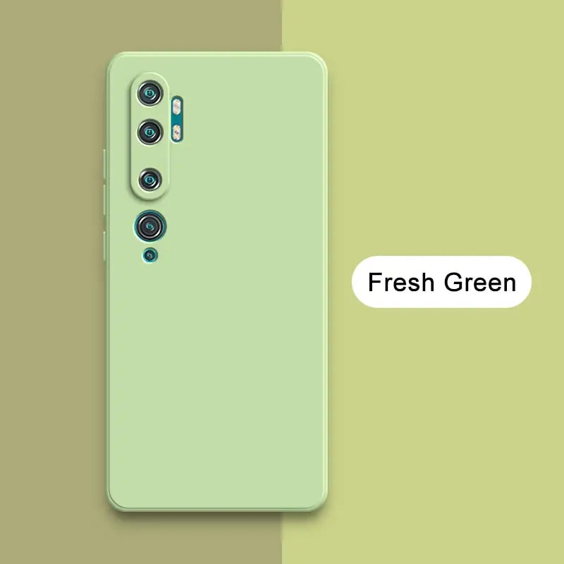 a green phone case with the text fresh green