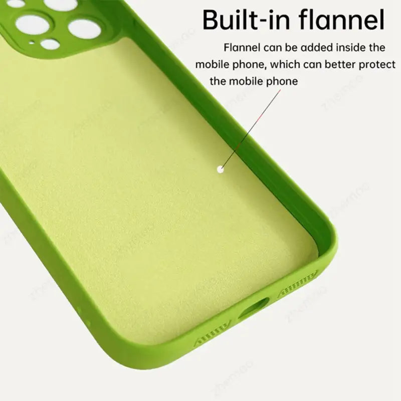 the case is made from plastic and has a hole in the back