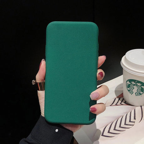 Green phone case.