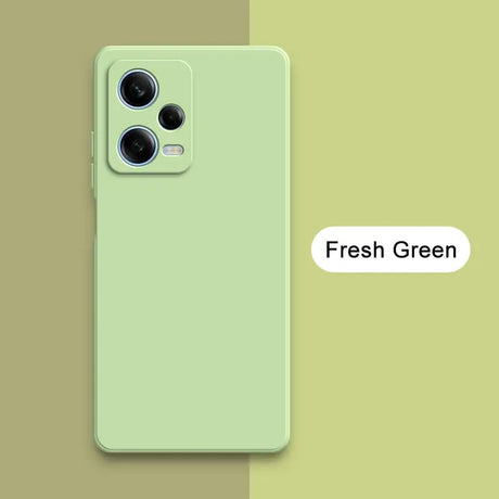 a green phone case with the text fresh green