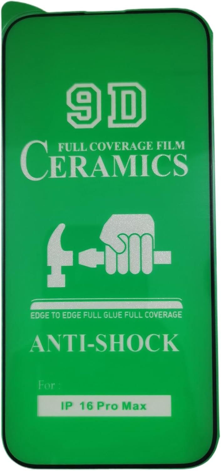 Green phone screen protector.