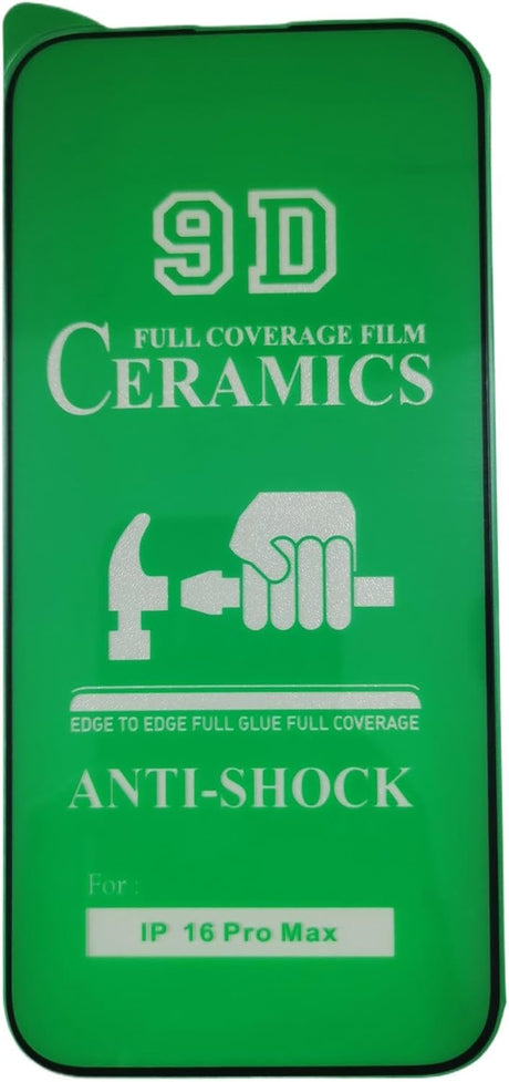 Green phone screen protector.