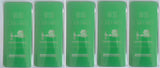 Green phone screen protectors.