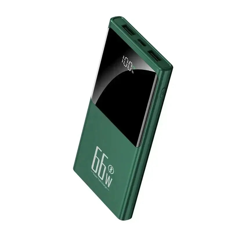 the green power bank is a portable charger that can charge your phone