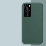 the back of a green samsung phone