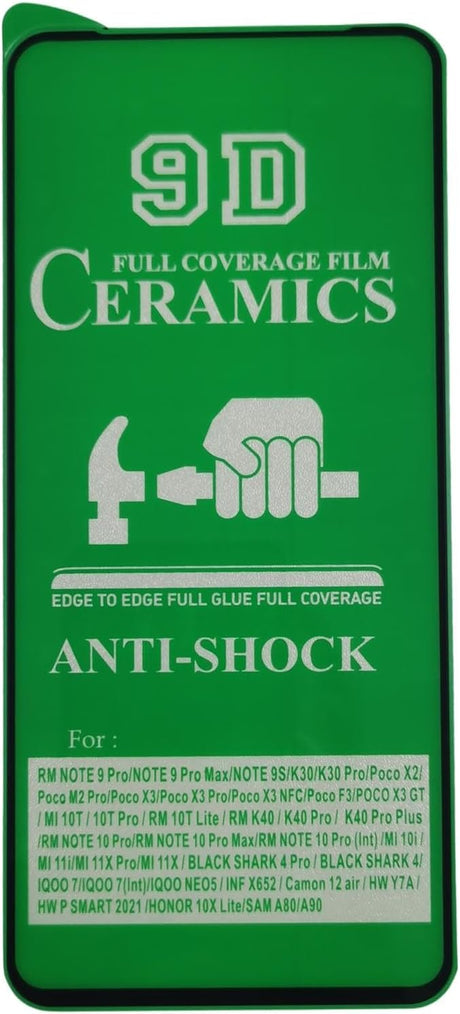 Green screen protector packaging.