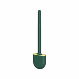 a green shovel with a yellow handle
