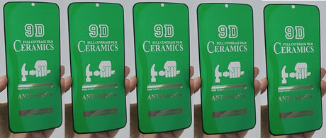 Green-tinted ceramic screen protectors.