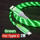 a close up of a green cable connected to a computer