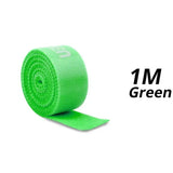 a roll of green tape with the words 1m