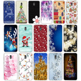 christmas pattern soft tpui case for samsung galaxy s6