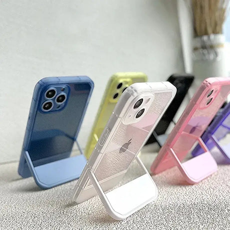 A group of four different colored cases