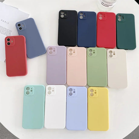 A group of iphone cases