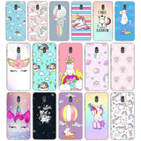 a group of unicorns and unicorns are on the phone cases