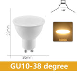 gu10 - 3 3w led spotlight bulb with dimmer