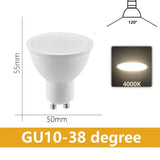 gu10 - 3 3w led spotlight bulb with dim dimmer