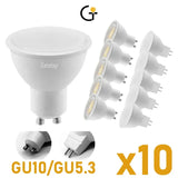 gu10 / gu5 3w led spotlight bulb with power adapt