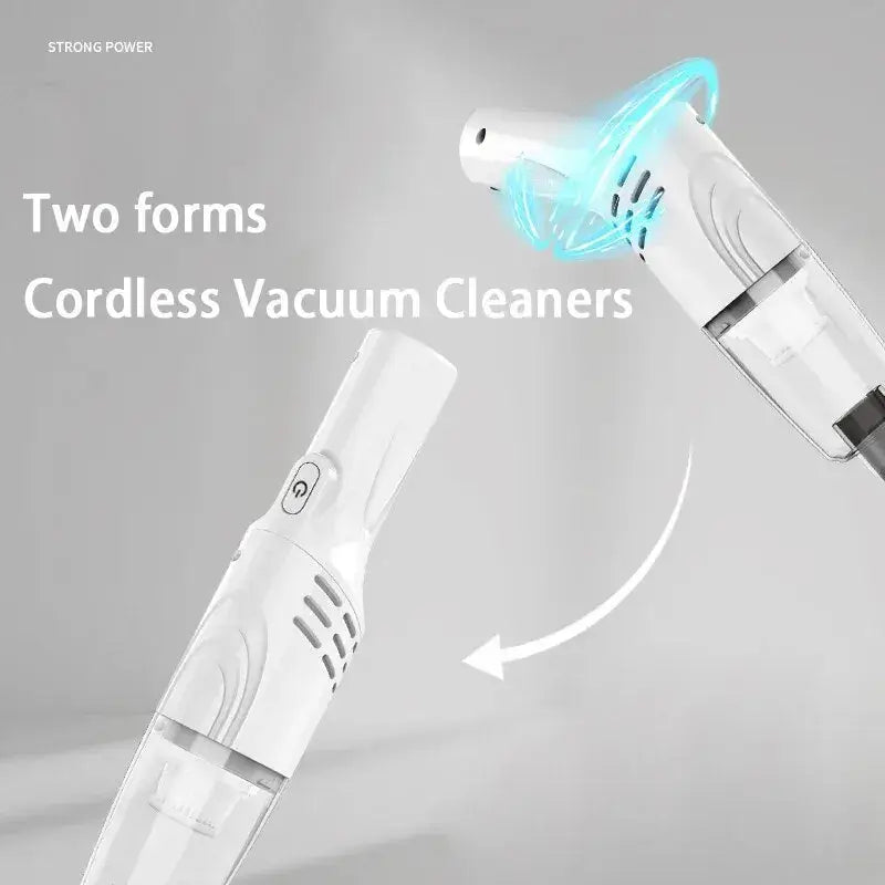 there are two vacuums that are connected to each other