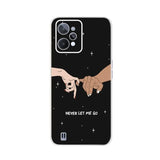 two hands holding each other hand phone case