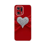 red bow heart phone case