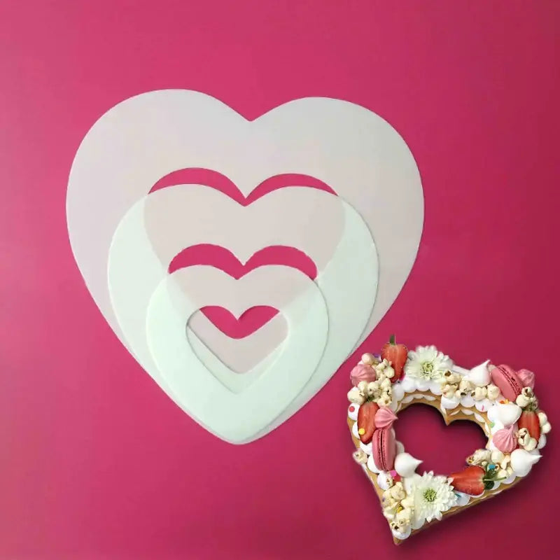 a heart shaped paper cut out of paper