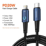 a black cable with the text, `’fast charge cable ’