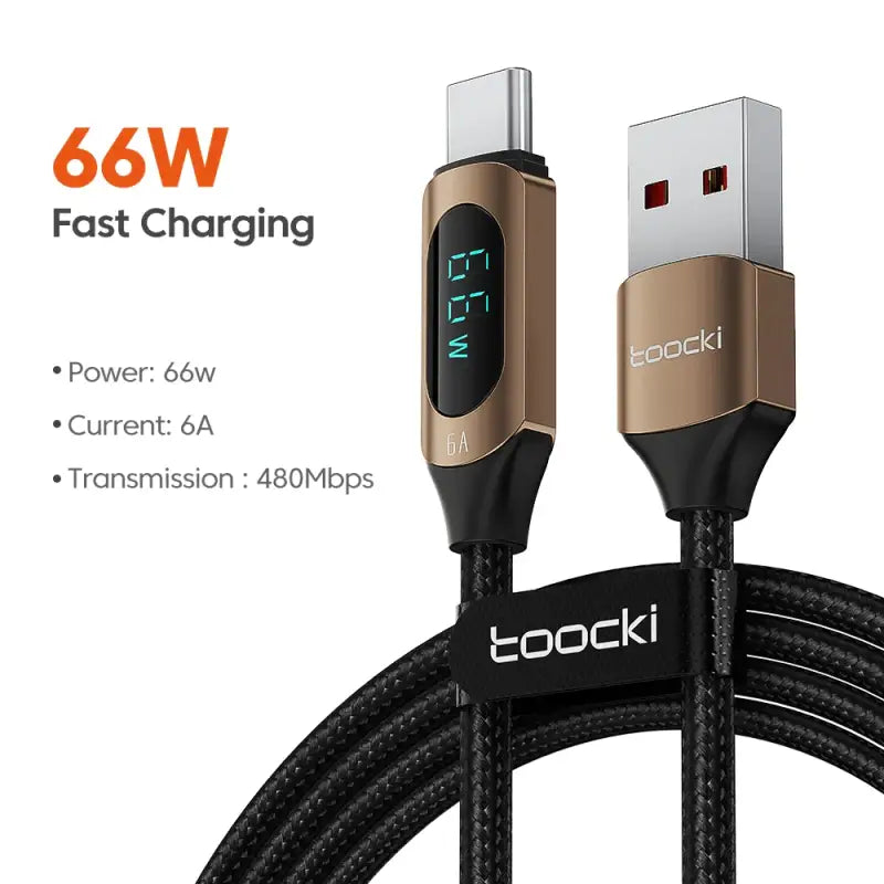 Hoca fast charger cable for iphone and android