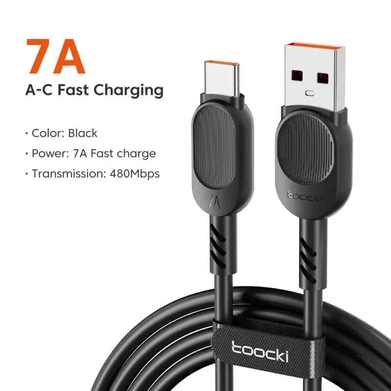 hoca fast charging cable for iphone and android