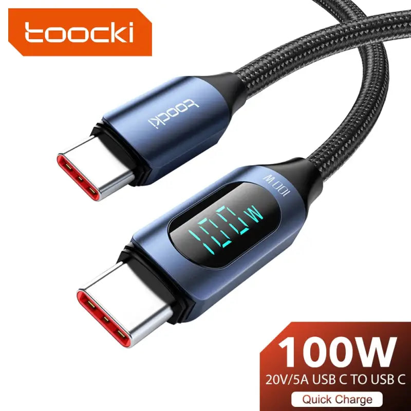 hocki usb to micro usb cable with led display