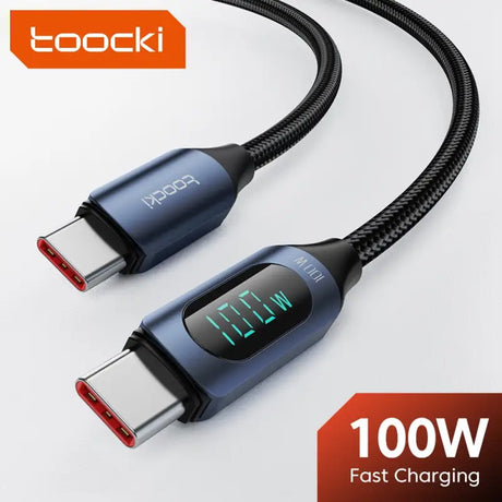 hocki fast charging usb cable with digital display