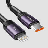 hocki fast charging usb cable for iphone and android