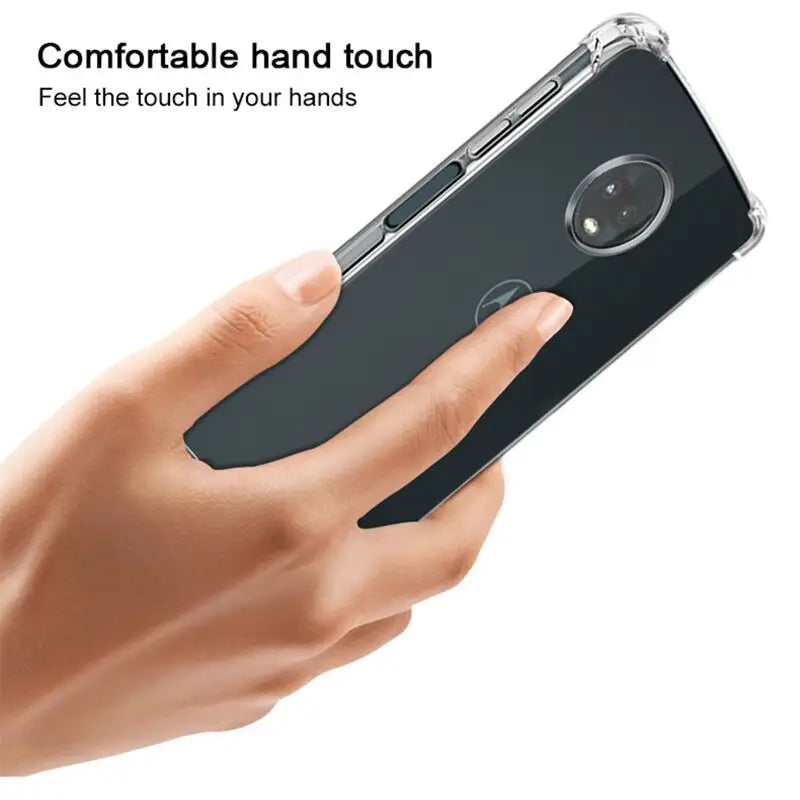 the iphone case is held in a hand
