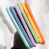 the back of a phone case with a colorful design