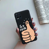 a hand holding a phone case with the word’s me on it