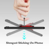 a hand holding a stick with the words’stick stick ’