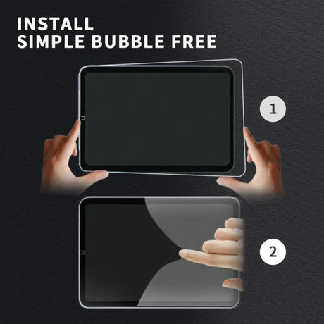 a hand holding a tablet with the screen open and the screen closed