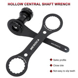 a black bike crank with the words’hollow’and’hollow ’