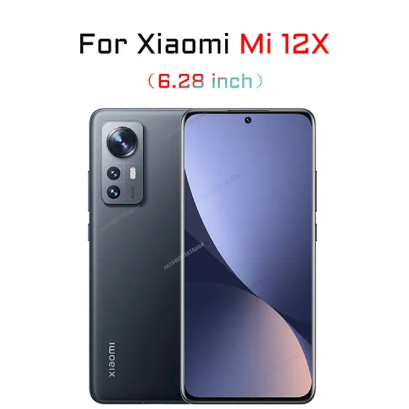 the xiaomix smartphone is shown in black