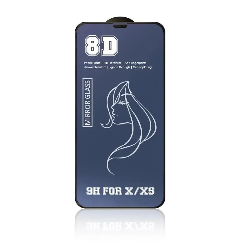 the horse logo on a blue iphone case