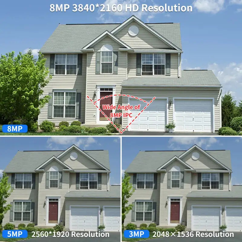 A house with three garages and a garage door