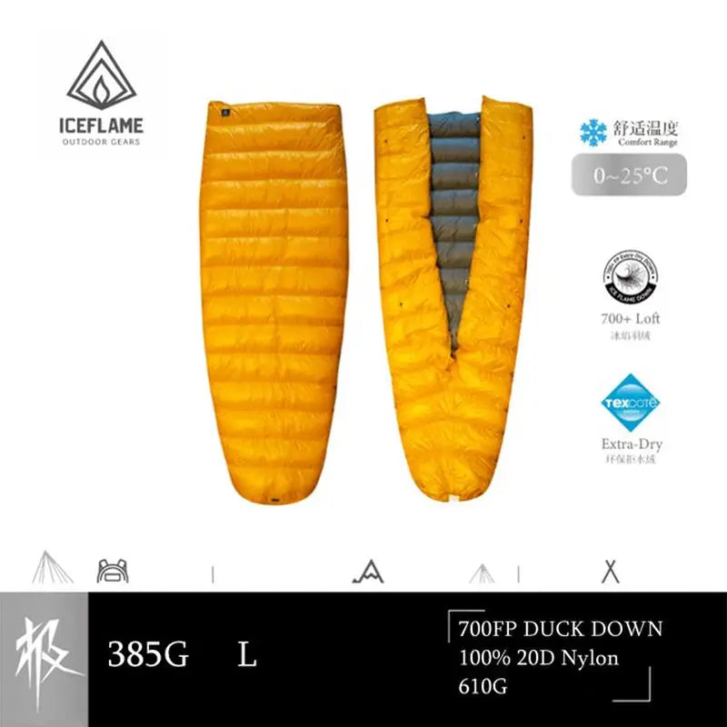 therme down sleeping bag