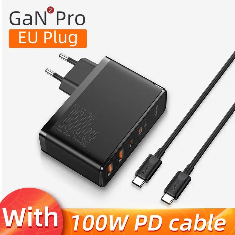 an image of a black power adapter with a cable and a usb cable
