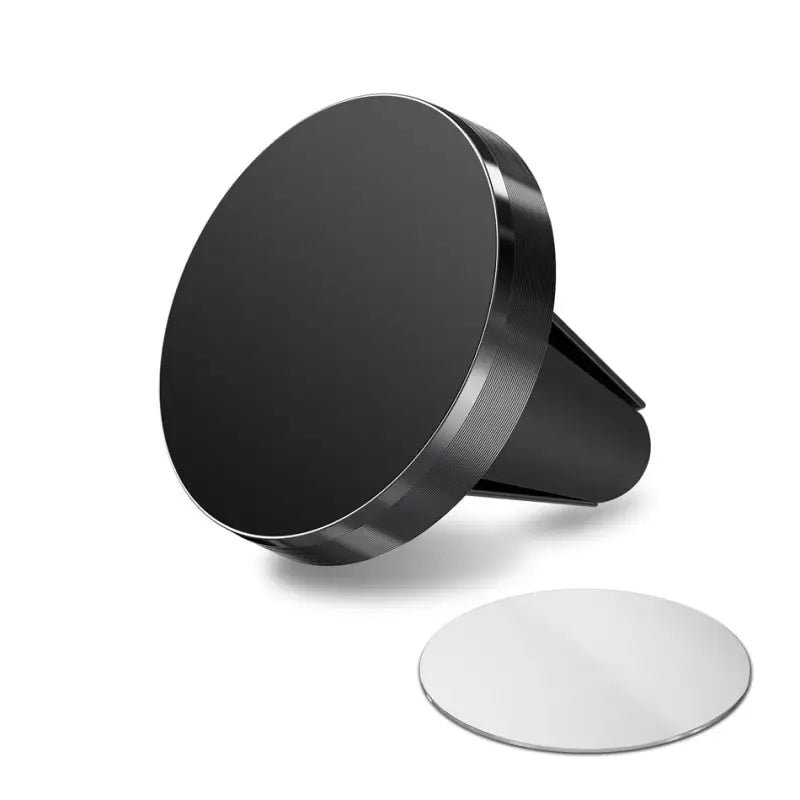 an image of a black and white phone stand