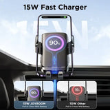 an image of the car charger with the charging station attached