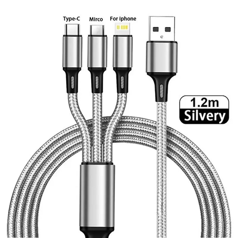 anker type - c cable with two different types of braids