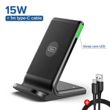 An image of a charging dock with a usb cable connected to it