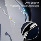 an image of an iphone with the text,’anti - scratch ’